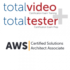 CompTIA AWS Certified SAA+, TotalVideo & TotalTester