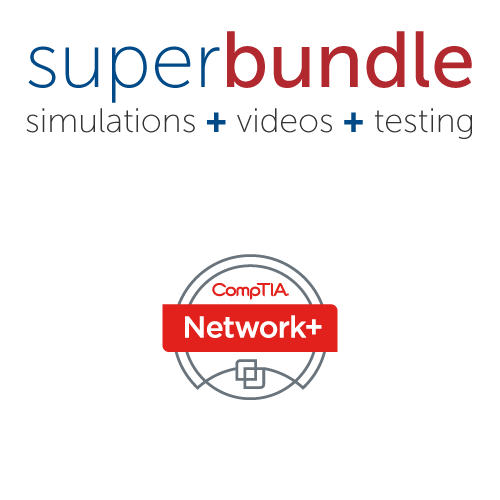 CompTIA Network+, TotalVideo, TotalSims, TotalTester Bundle