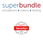 CompTIA Security+ (SY0-701), TotalVideo, TotalSims, TotalTester Bundle