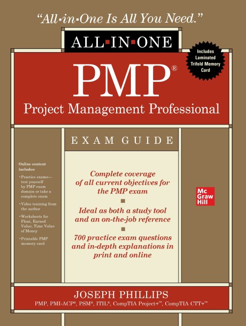 Project Management Professional (PMP), All-in-One Exam Guide E-book