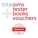 CompTIA Network+, All-in-One Exam Guide E-book, TotalSims, TotalTester, Certification Exam Voucher with Retake Bundle