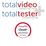 CompTIA Cloud+ certification video training and practice test bundle